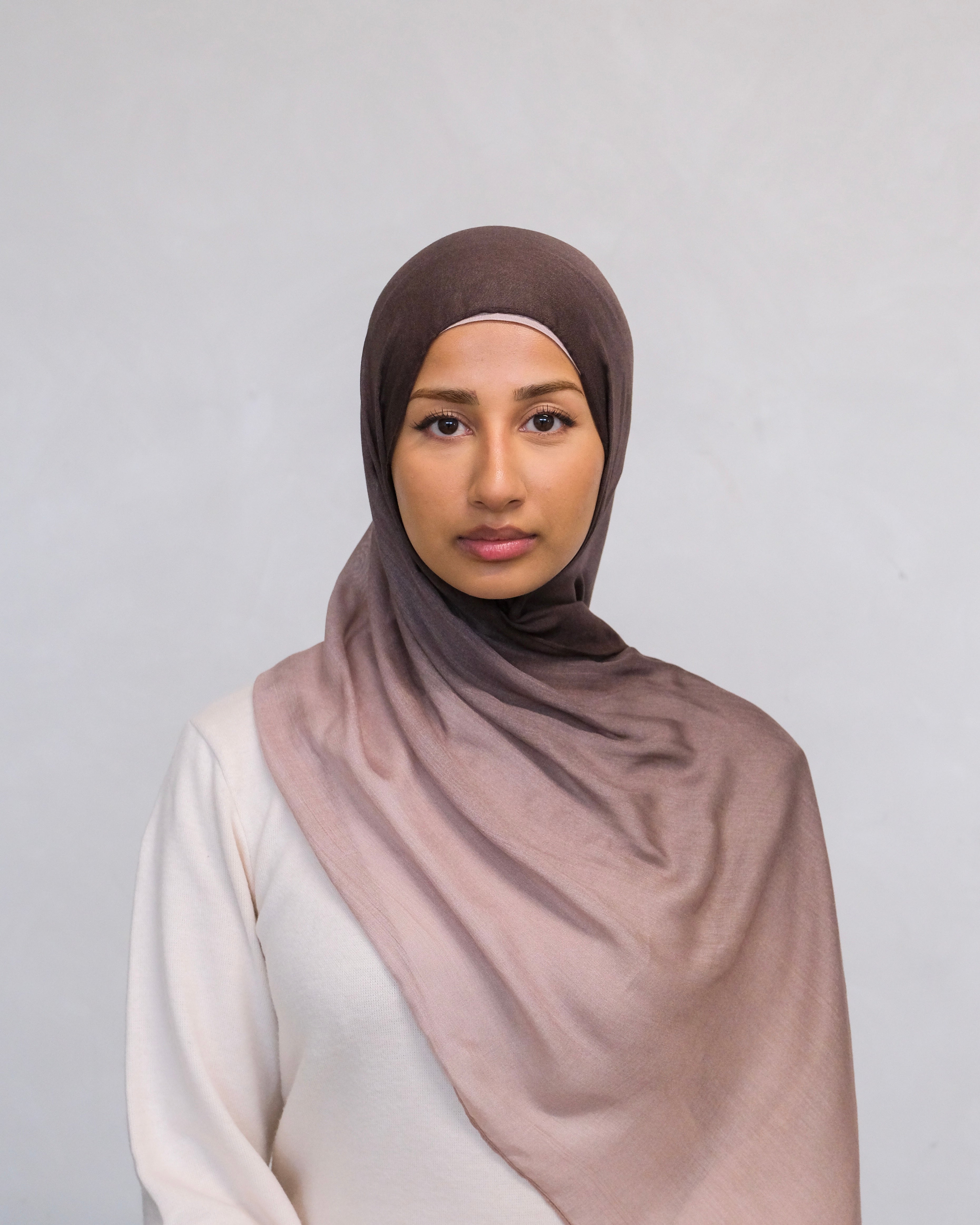 Brown Sugar Ombre Modal Hijab