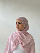 Baby Pink Chiffon Hijab