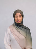 Olive Meadow Ombre Modal Hijab