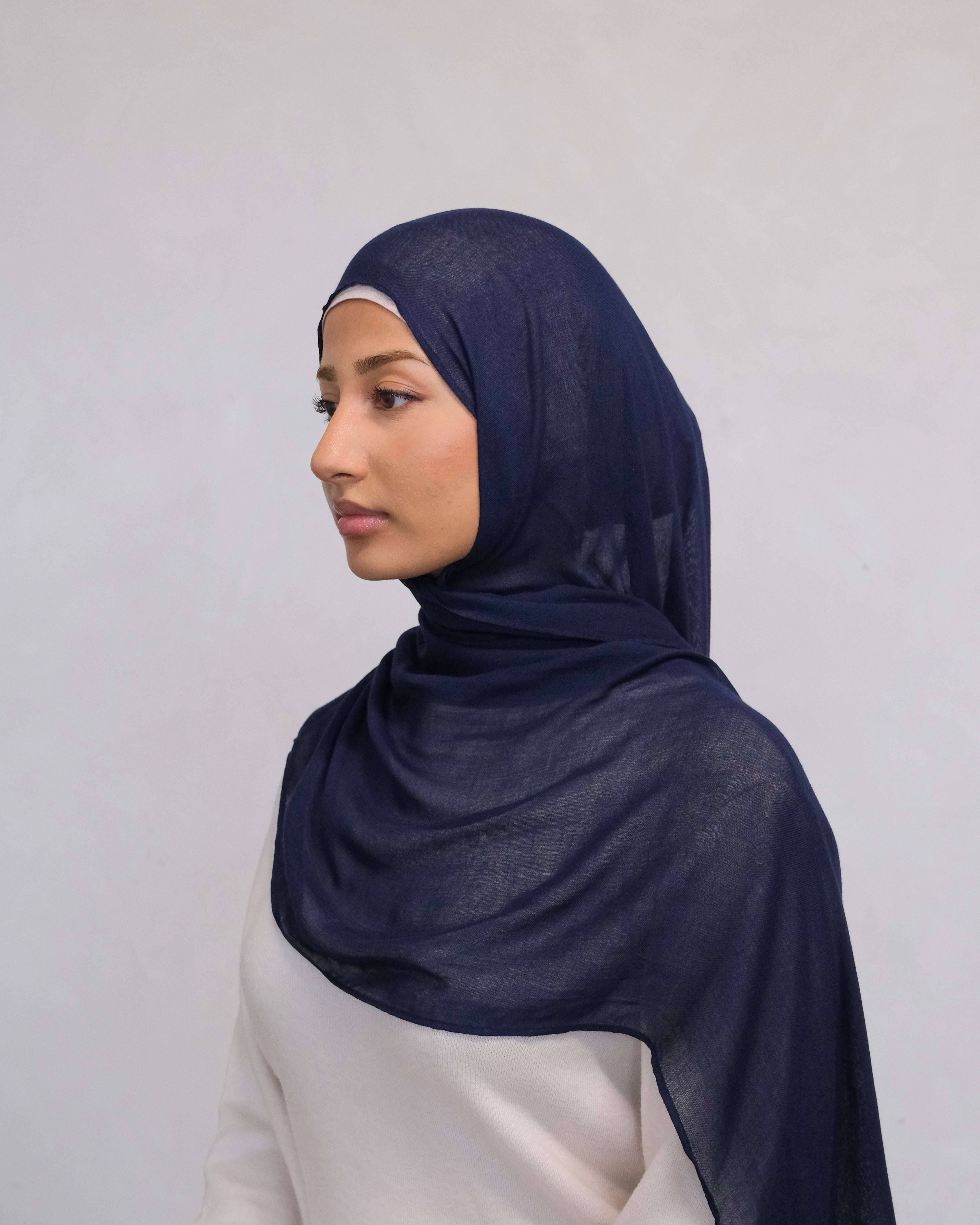 Deep Navy Modal Hijab