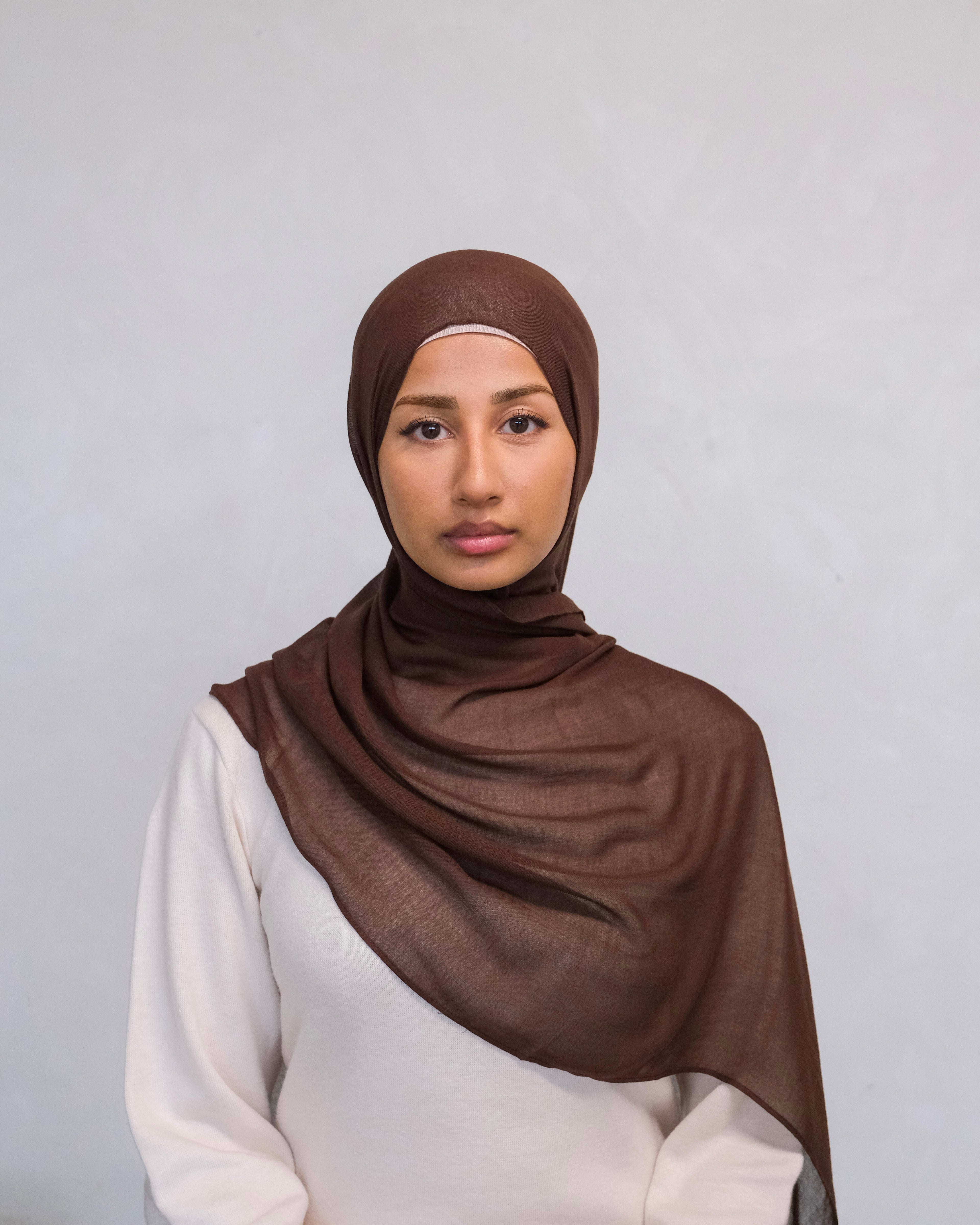 Chicory Coffee Modal Hijab