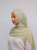 Soft Moss Modal Hijab