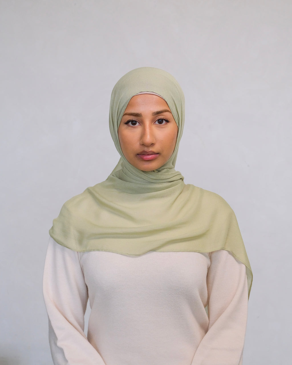 Soft Moss Modal Hijab