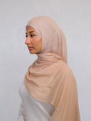 Neutral Almond Modal Hijab