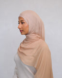 Neutral Almond Modal Hijab