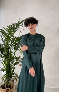 Dark Green Emirati Thobe