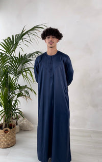 Navy Blue Emirati Thobe